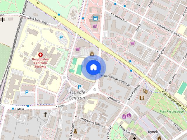 Mieszkanie do wynajęcia w Osiedle Centrum, Lubin
