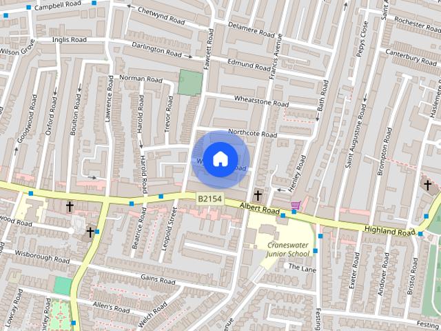 House for rent in Fratton, City Of Portsmouth