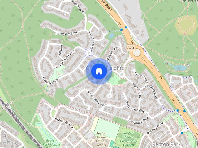 House for rent in Repton Park South, Ashford