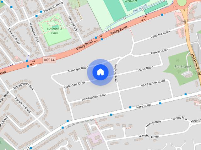 House for rent in Bulwell, City of Nottingham