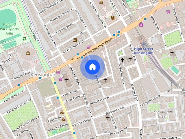 Apartment for rent in Kensington, Cat Hill