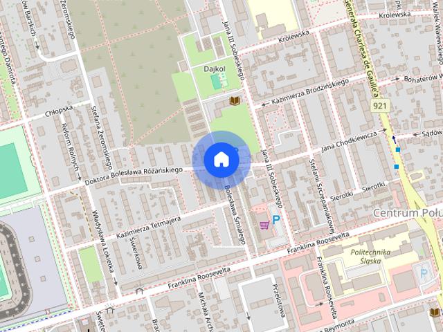 Mieszkanie do wynajęcia w Centrum Południe, Zabrze