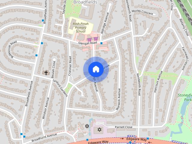 House for rent in Broadfields, Greater London