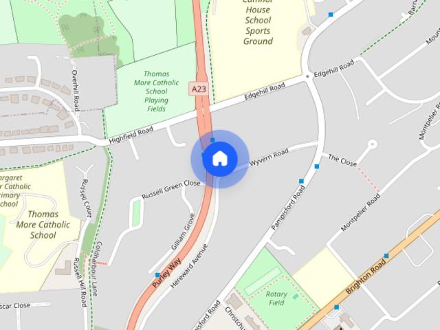 Room for rent in London Borough of Croydon, Purley