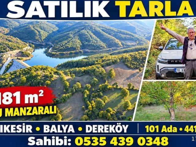 Dereköy, Balya içerisinde satılık Arsa