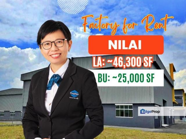 Warehouse for rent in Nilai, Negeri Sembilan