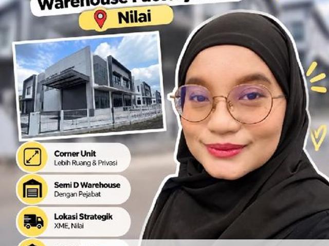 Warehouse for rent in Nilai, Negeri Sembilan