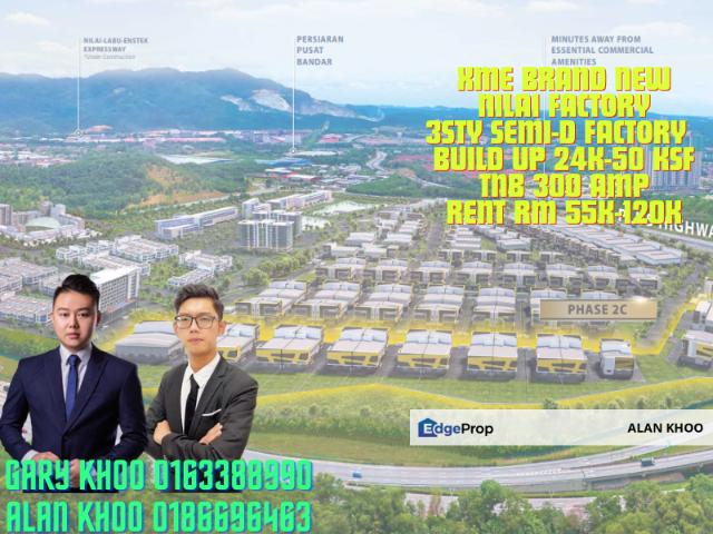 Warehouse for rent in Nilai, Negeri Sembilan