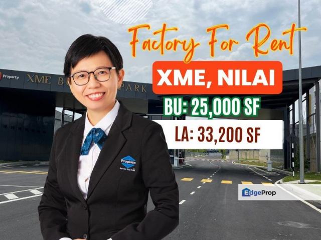 Warehouse for rent in Sendayan Village, Negeri Sembilan
