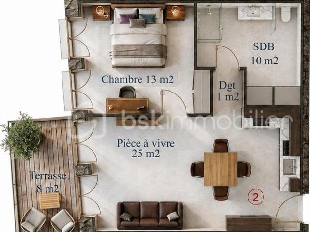 Appartement vente à Saint-Dié-des-Vosges, Xonrupt-longemer