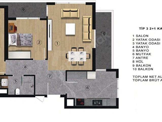 Serhat Mahallesi, Yenimahalle içerisinde satılık mülk