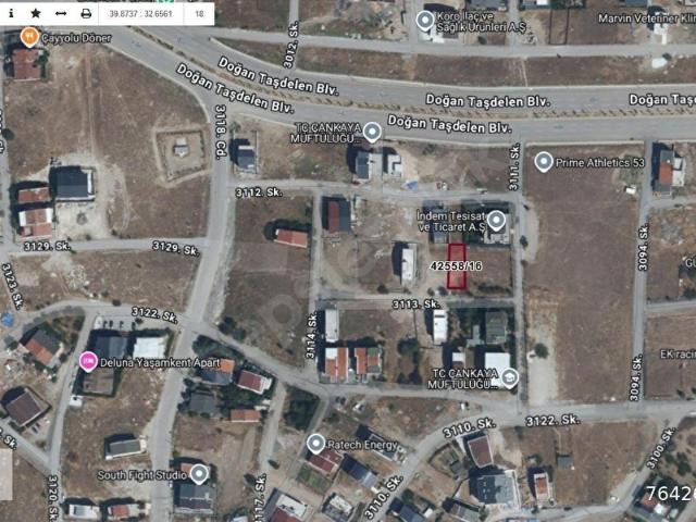 Yaşamkent Mahallesi, Çankaya içerisinde satılık Arsa