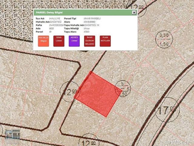 Şanlıurfa Merkez, Şanliurfa içerisinde satılık Arsa