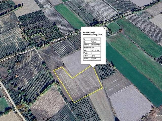 Bakkalınhendeğil, Yahyalı içerisinde satılık Arsa