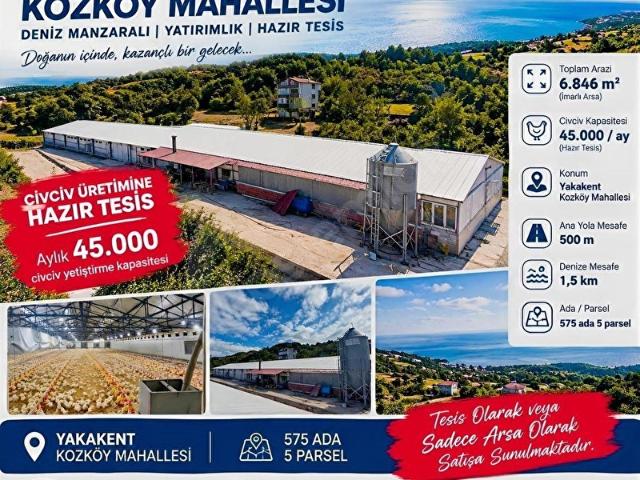 Yakakent, Samsun içerisinde satılık mülk