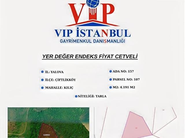 Çiftlikköy, Yalova içerisinde satılık Arsa