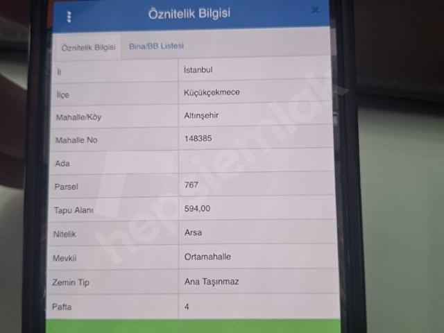 Küçükçekmece, İstanbul içerisinde satılık Arsa