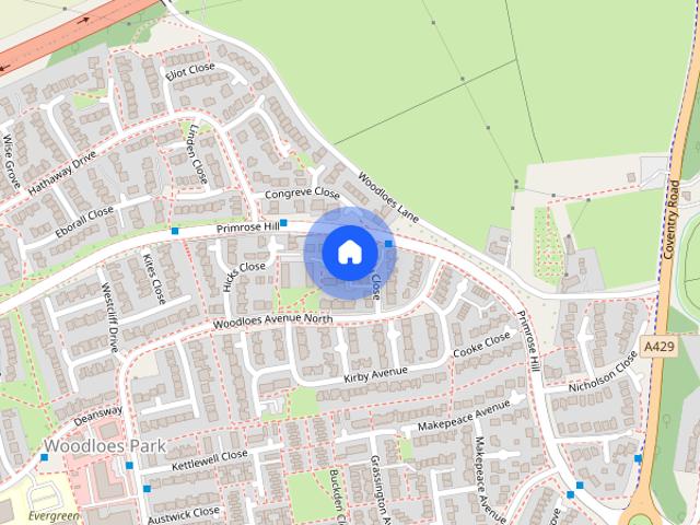 House for rent in Woodloes Park, Green Close