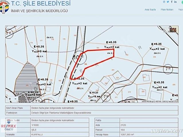 Şile, İstanbul içerisinde satılık Arsa