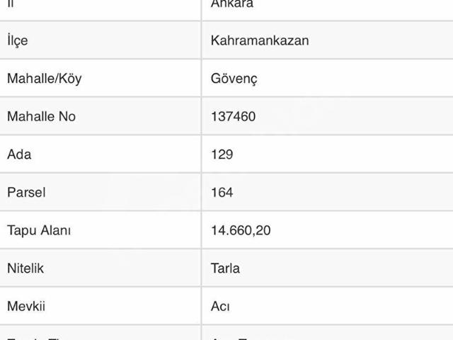 Kazan, Ankara içerisinde satılık Arsa