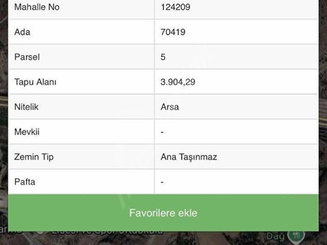 Altindağ, Ankara içerisinde satılık Arsa