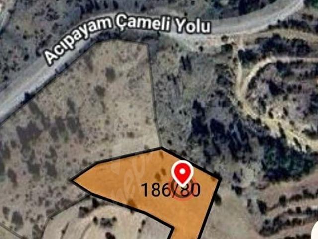 Aliveren, Acıpayam içerisinde satılık Arsa