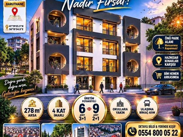 İlkadim, Samsun içerisinde satılık Arsa