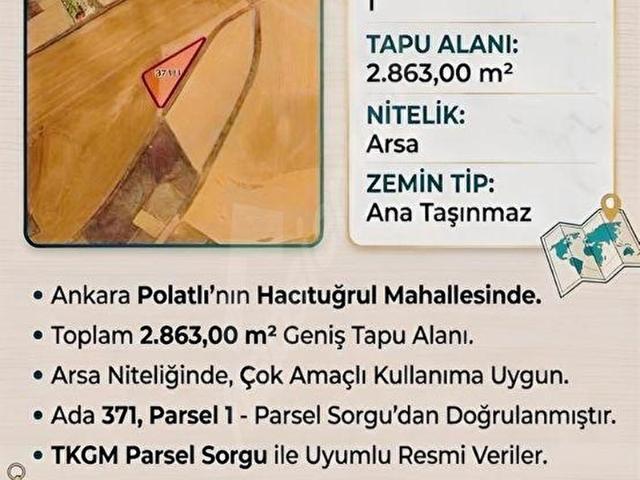 Polatli, Ankara içerisinde satılık Arsa