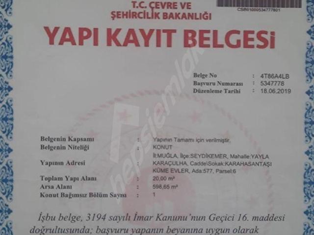 Muğla içerisinde satılık mülk