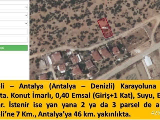 Korkuteli, Antalya içerisinde satılık Arsa