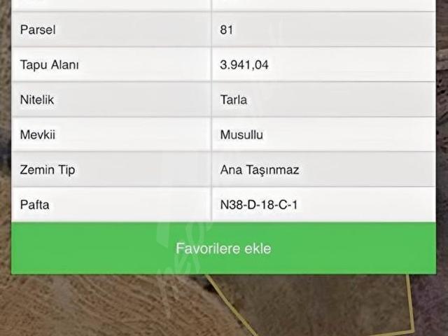Şahinbey, Gaziantep içerisinde satılık Arsa