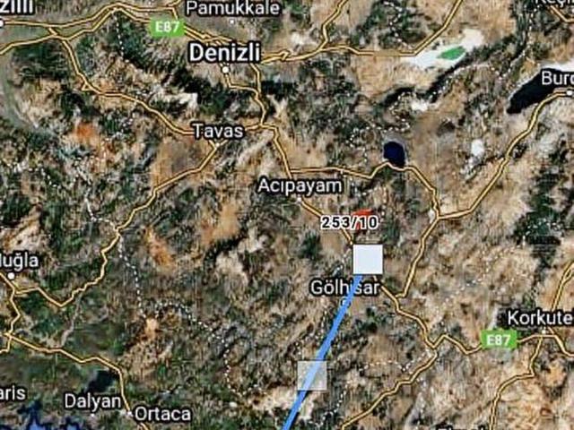 Denizli içerisinde satılık Tarla