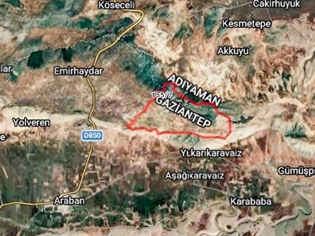 Araban, Gaziantep içerisinde satılık Arsa