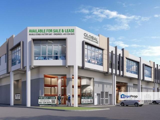 Warehouse for sale in Jenjarom, Kuala Langat
