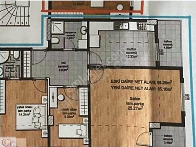 Bakirköy, Yeşilköy Mahallesi içerisinde satılık Daire