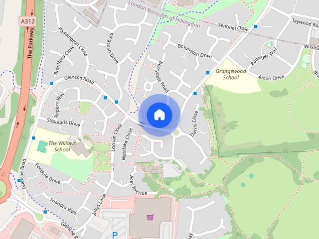 Apartment for rent in London Borough of Hillingdon, Greater London