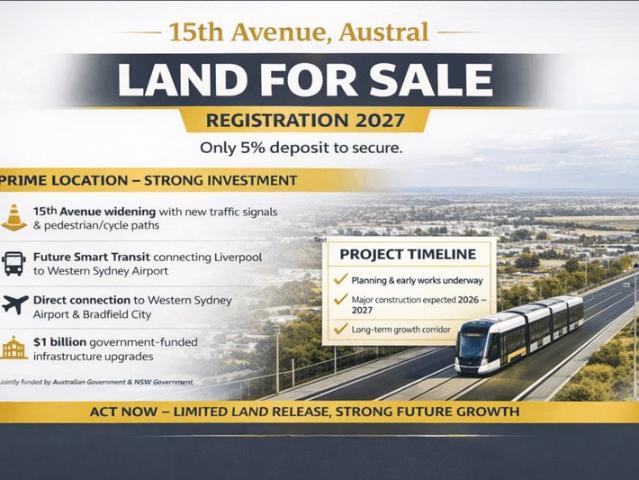 Land for sale in Sydney, New South Wales