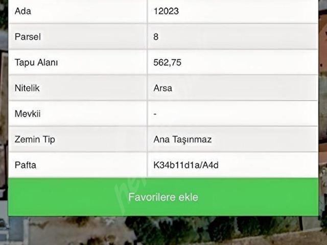 Kocasinan, Kayseri içerisinde satılık Arsa