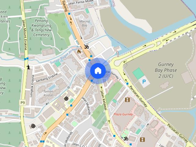Room for rent in Georgetown, Penang