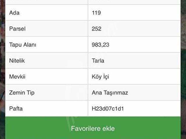 Yenişehir, Bursa içerisinde satılık Arsa