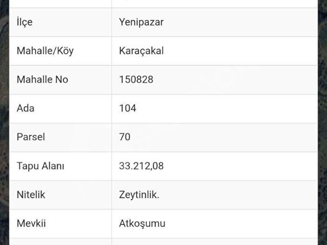 Yenipazar, Aydin içerisinde satılık mülk