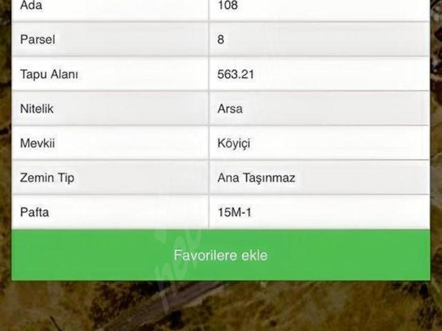 Hürriyet, Aksaray Merkez içerisinde satılık Arsa