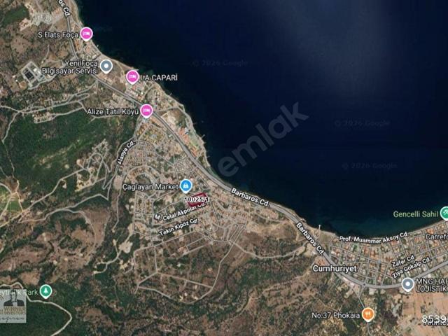 Foça, İzmir içerisinde satılık Arsa