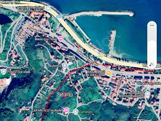 Giresun içerisinde satılık Arsa