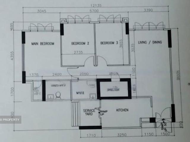 Detached House for sale in 23 North West