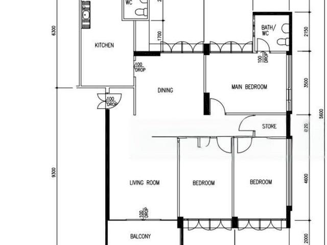 Detached House for sale in 23 North West