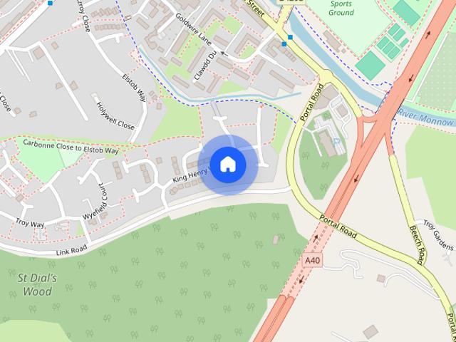 House for rent in Monmouth, Wales