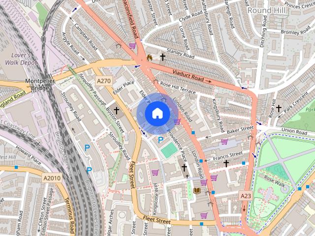 Apartment for rent in Round Hill, Brighton & Hove