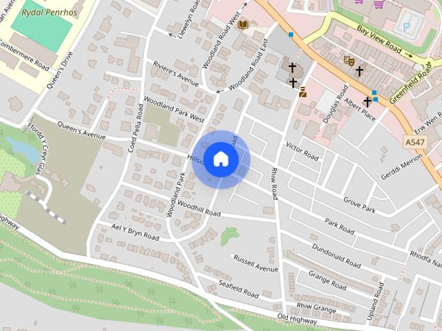 Apartment for rent in Colwyn Bay, Wales