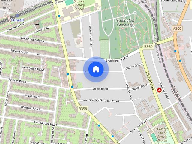 House for rent in Strawberry Hill, Greater London